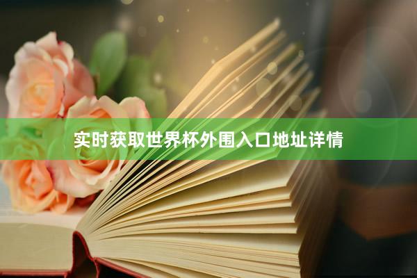 实时获取世界杯外围入口地址详情